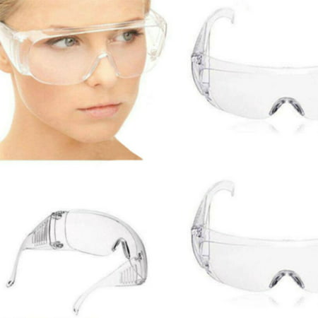 Safety Goggles Eye Protection Anti Fog Clear Vent Protective Glasses Anti-Shock Goggles With Transparent Shutters Transparent Safety Goggles